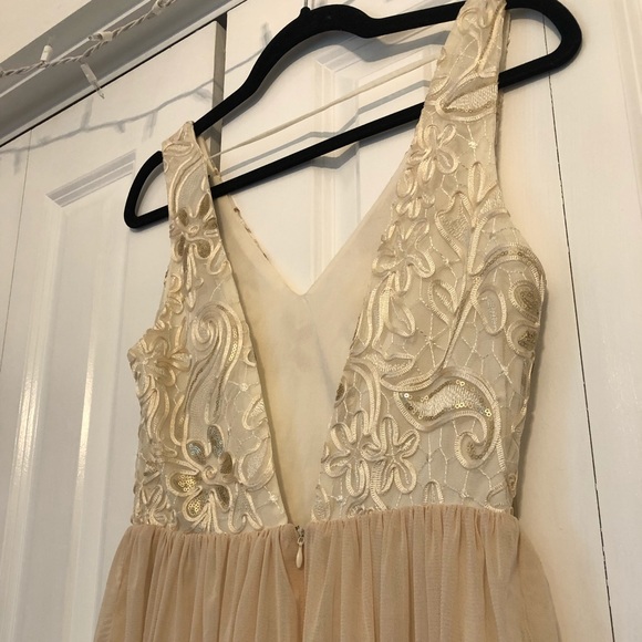 NWT Ark & Co Floral Sequins Dress - Picture 12 of 16